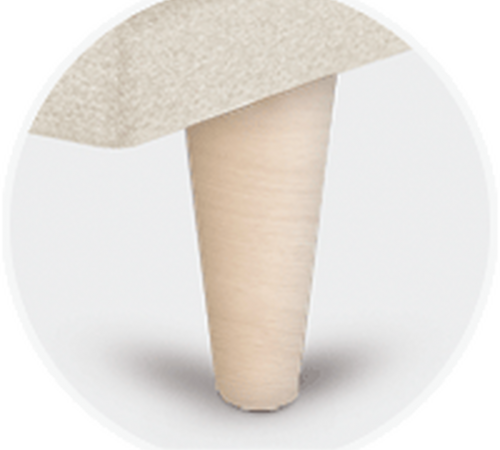 Patas Sonpura Madera Cónica 25 cm