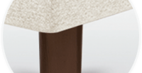 Patas Sonpura Madera Cilíndrica 15 cm