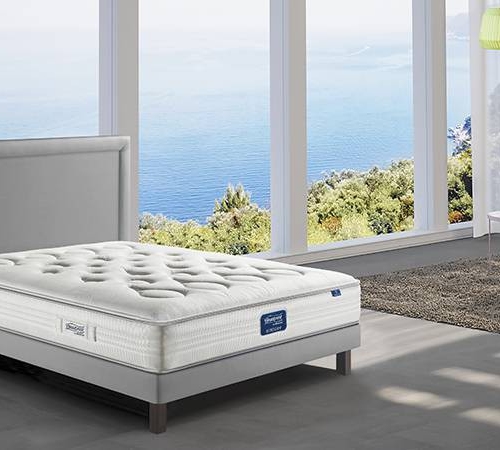 Colchón de muelles ensacados Simmons Beautyrest Sensory Energy + Soft