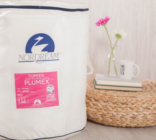 Topper Nordream PLUMEX - 60% plumó y 40% fibra
