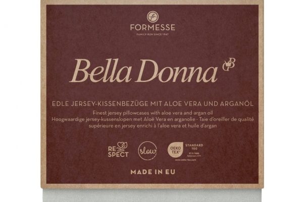 Funda de almohada Formesse Bella Donna Jersey 