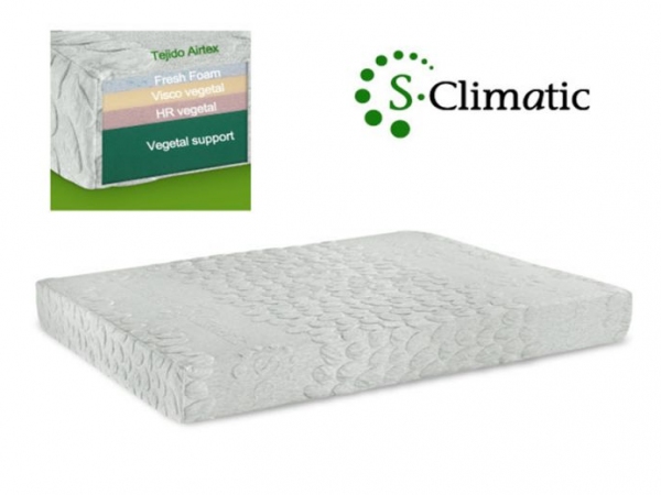 Colchón de muelles ensacados Spaldin SClimatic Cool Memory
