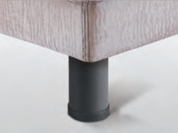 Patas Sonpura Joc Potes Metàl·liques Cilíndriques Color Gris Fosc 15cm