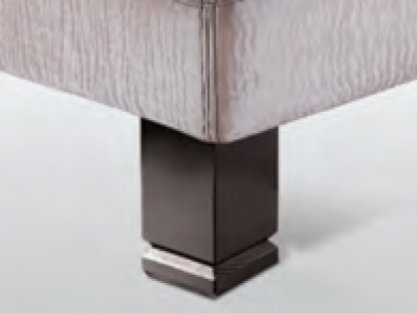 Patas Sonpura Joc Potes Fusta quadrada Wengué / biselat 15cm