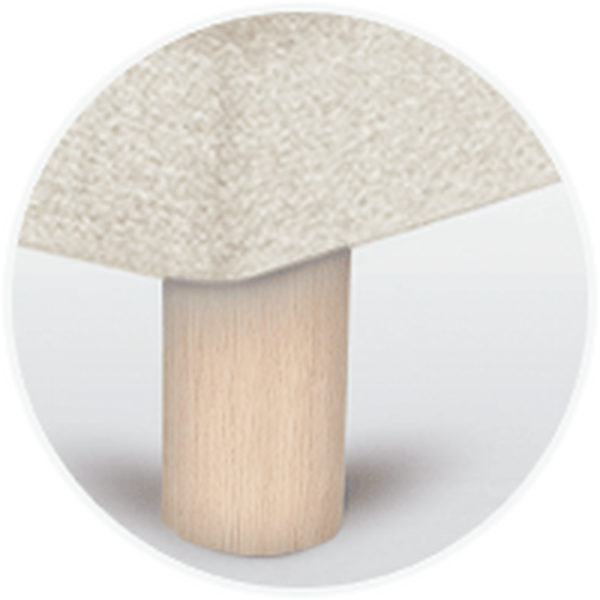 Patas Sonpura Madera Cilíndrica 15 cm