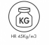  HR 45 kg/m3